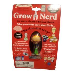 Grow-A-Nerd Collectible Figure – “Brains Are Sexy!” Expandable Toy